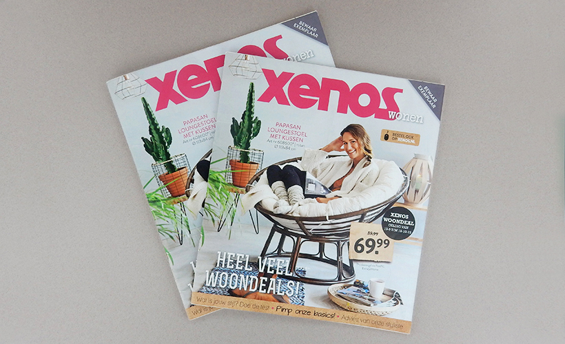 Xenos woonmagazine cover 2015 StudioBont